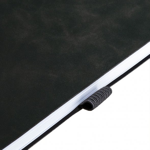 Ежедневник Nubuck Touch, недатированный, черный 