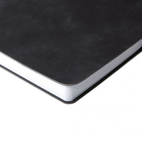 Ежедневник Nubuck Touch, недатированный, черный 