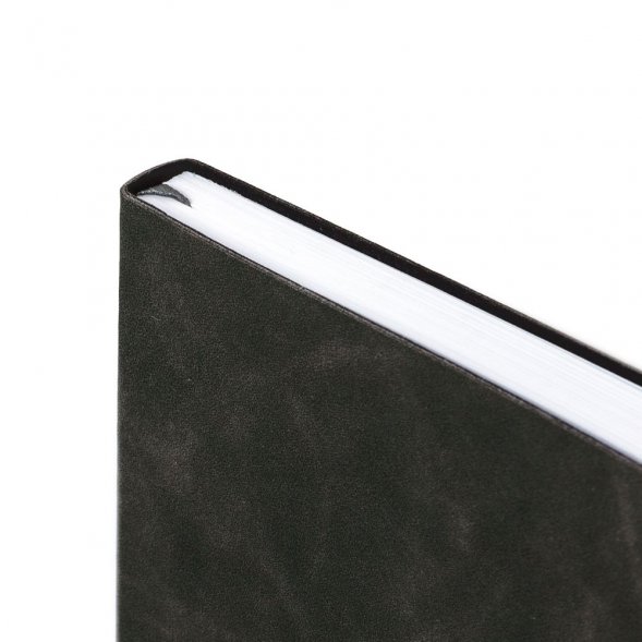 Ежедневник Nubuck Touch, недатированный, черный 