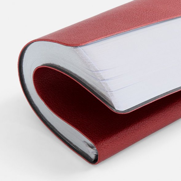 Ежедневник Petrus, недатированный, красный 