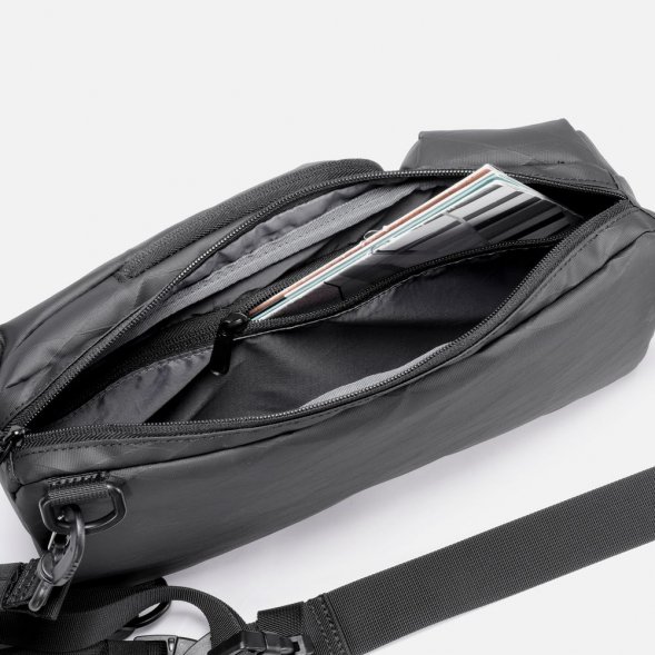 Рюкзак на одно плечо Jekko, черный 