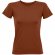Футболка женская Regent Fit Women, коричневая (терракотовая) 