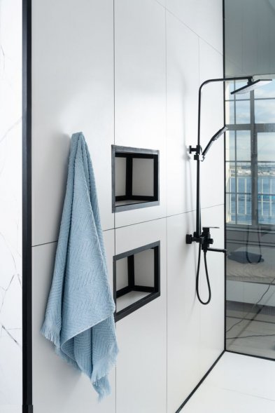 Полотенце Morena, большое, синее 