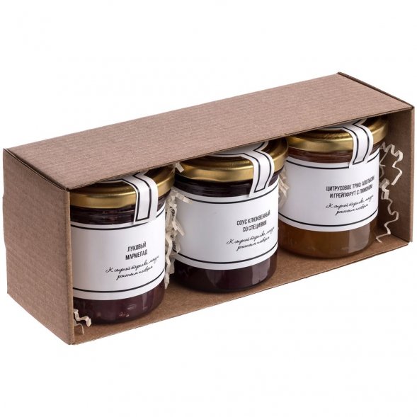 Набор соусов к мясу и сырной тарелке Sweet Aid 