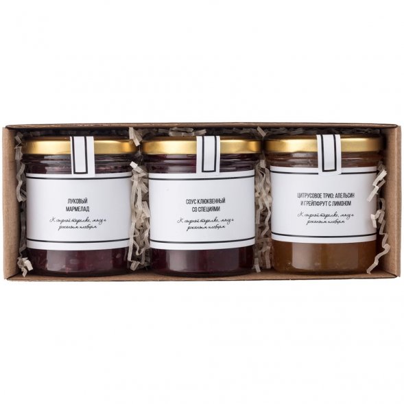 Набор соусов к мясу и сырной тарелке Sweet Aid 