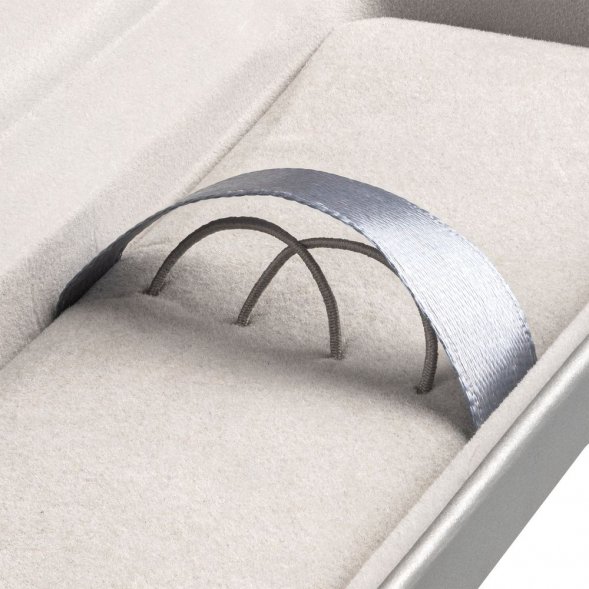 Футляр для ручек Coverty Plus, серебристый 