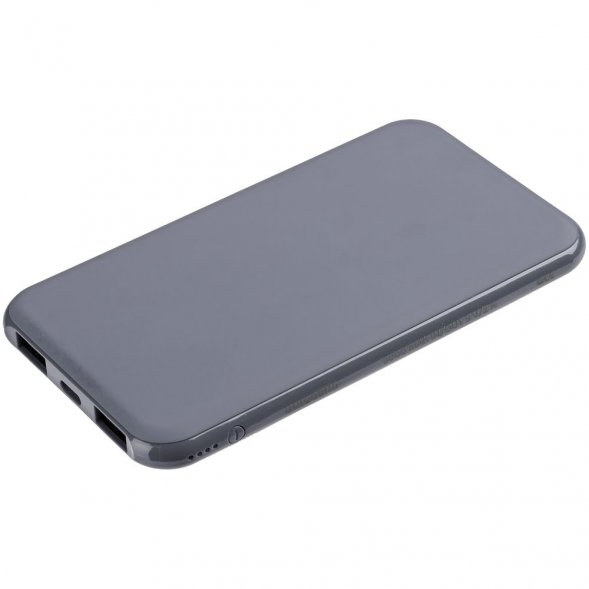 Аккумулятор Uniscend Starry с подсветкой, 5000 мАч, темно-серый 