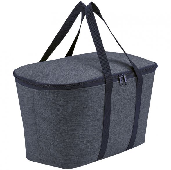 Термосумка Coolerbag Twist, синий меланж 