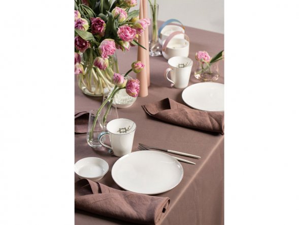 Свеча Valerie Concept с крышкой CNDL 5 PINK, белый/розовый 