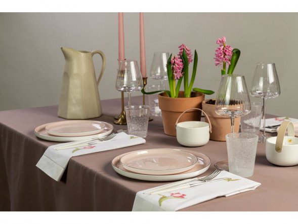 Свеча Valerie Concept с крышкой CNDL 5 PINK, белый/розовый 