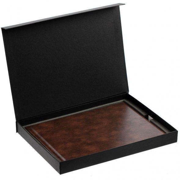 Коробка Roomy с ложементом для плакетки, черная 