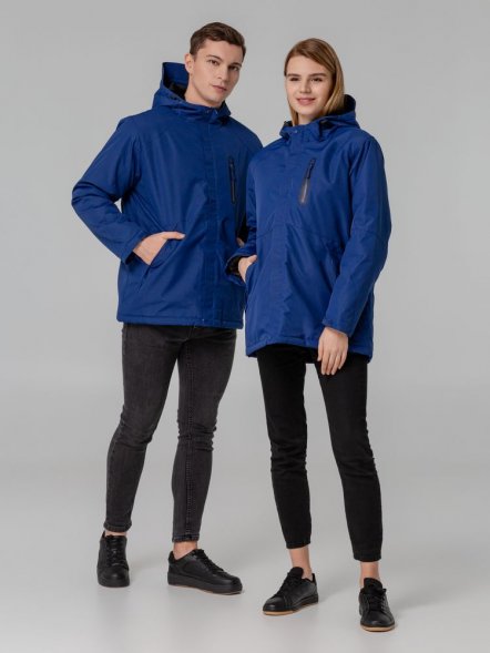 Куртка с подогревом Thermalli Pila, синяя 