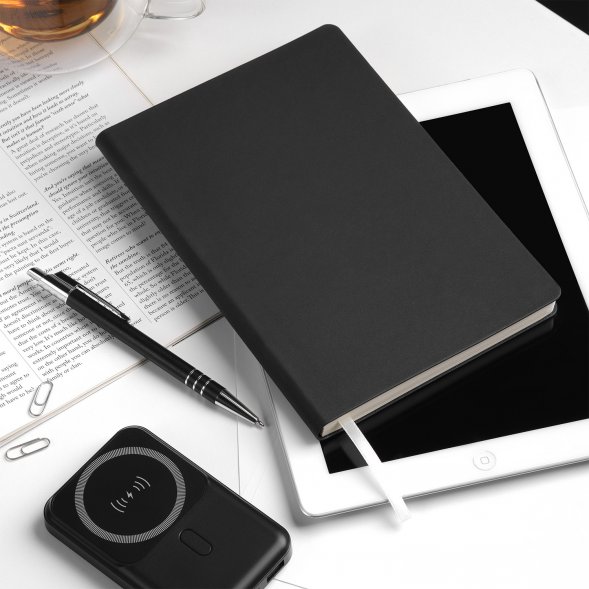 Ежедневник Star недатированный, черный (без упаковки, без стикера) 