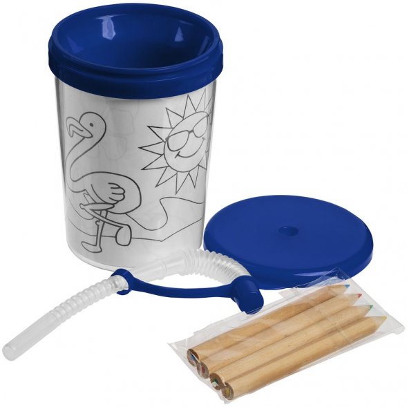 Набор Road Kid, белый с синим 