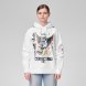 Худи с капюшоном ALEX белый, размер M Moscow 
