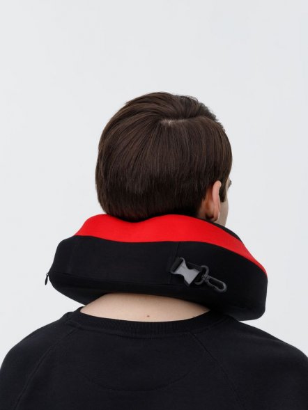 Дорожная подушка Piligrim, красная 