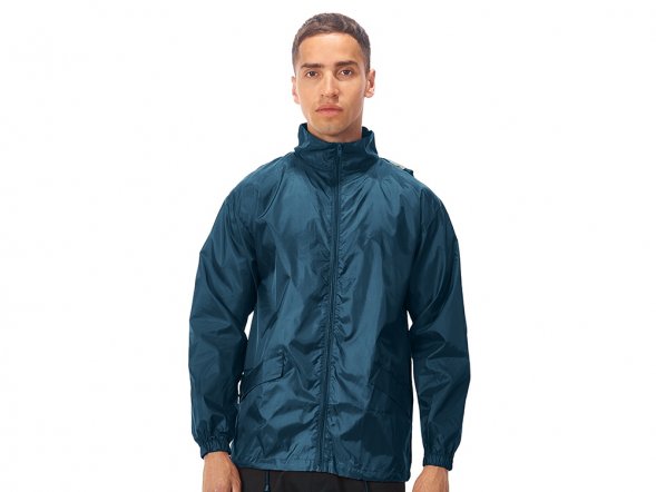 Ветровка Miami мужская с чехлом, темно-синий 