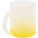 Кружка Grade Fade для сублимационной печати, матовая, желтая 