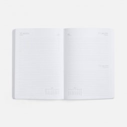 Ежедневник Basis, датированный, красный