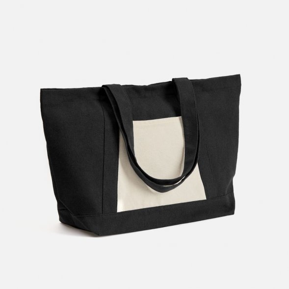 Шопер Shophop, черный с неокрашенным 