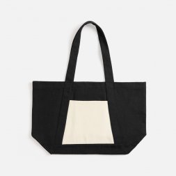 Шопер Shophop, черный с неокрашенным