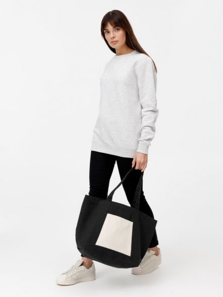 Шопер Shophop, черный с неокрашенным 