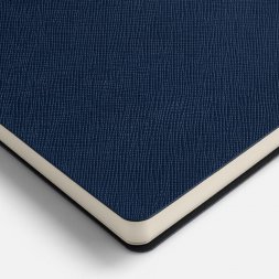 Ежедневник Lungo, недатированный, темно-синий