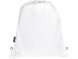 Изолированная сумка со шнурком Adventure объемом 9 л из переработанных материалов, соответствующих стандарту GRS, белый 