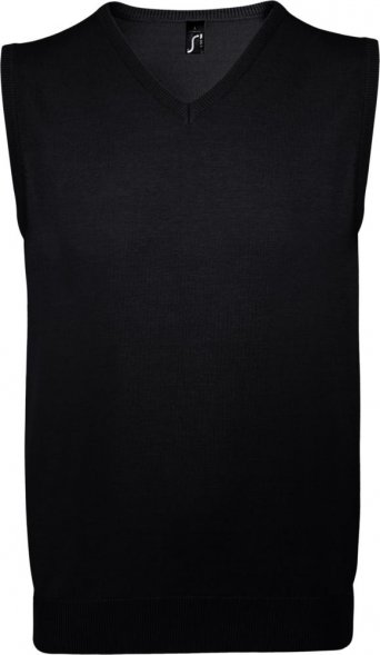 Жилет унисекс Gentlemen, черный 