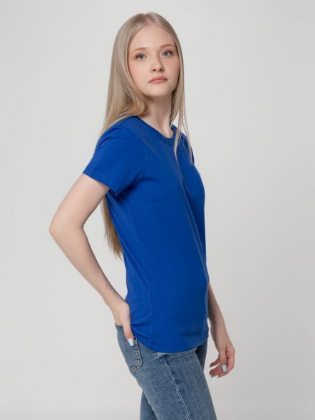 Футболка женская T-bolka Lady, ярко-синяя 