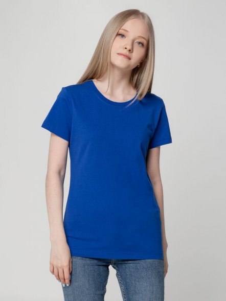 Футболка женская T-bolka Lady, ярко-синяя 