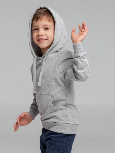 Худи детское Kirenga Kids 2.0, серый меланж 