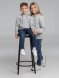 Худи детское Kirenga Kids 2.0, серый меланж 