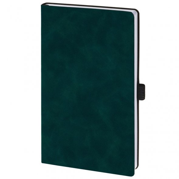 Ежедневник Nubuck Touch, недатированный, зеленый 