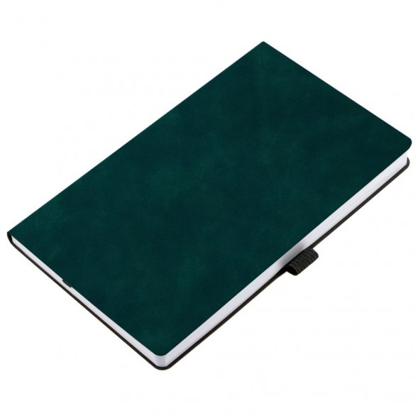 Ежедневник Nubuck Touch, недатированный, зеленый 