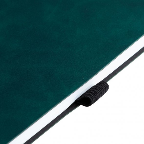 Ежедневник Nubuck Touch, недатированный, зеленый 