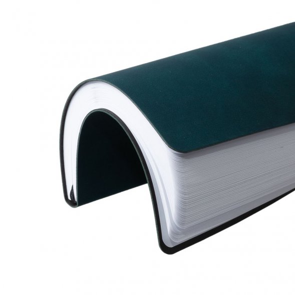 Ежедневник Nubuck Touch, недатированный, зеленый 