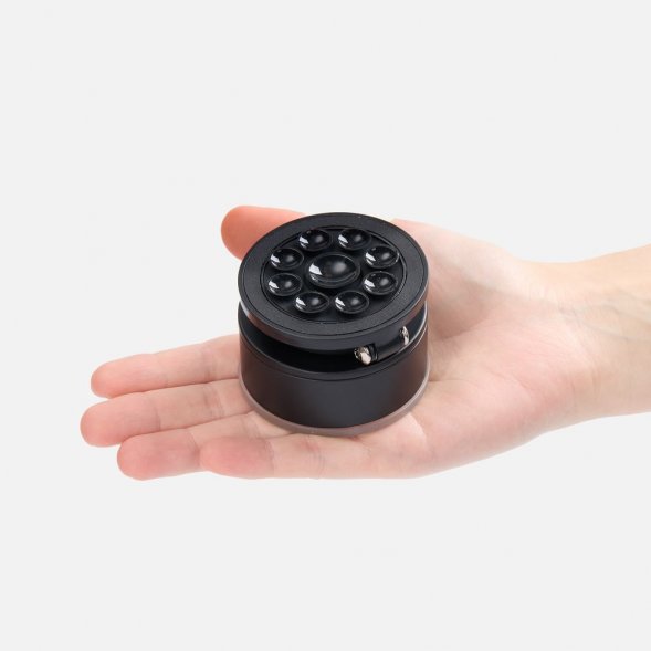 Вакуумный магнитный держатель airFix, черный с серым 