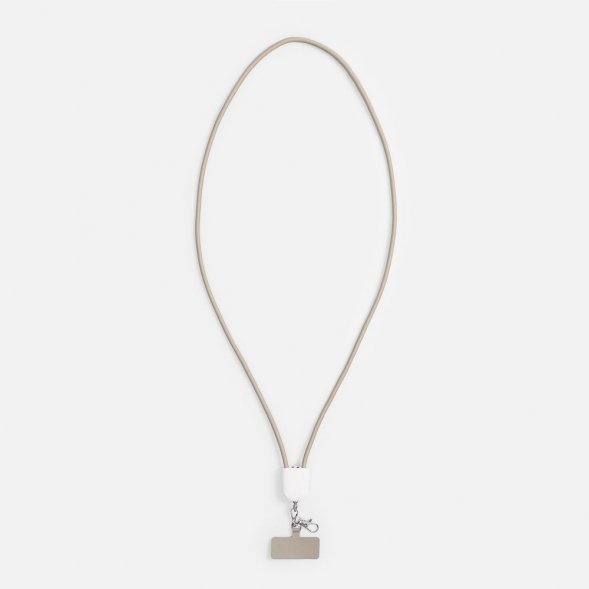 Кабель-ланьярд energyFlex Pro, серо-бежевый 