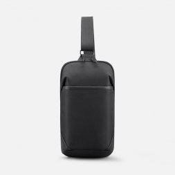 Рюкзак на одно плечо Solnex, черный