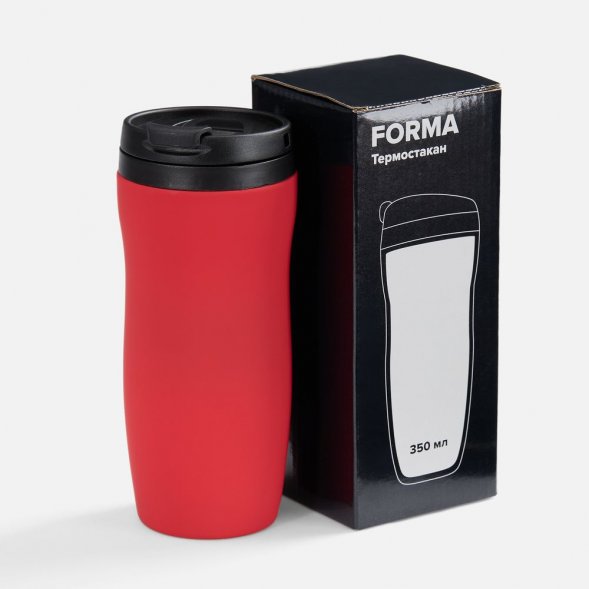 Термостакан Forma, красный 