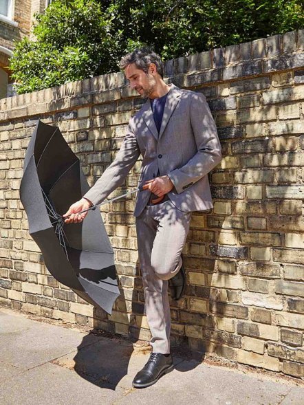 Зонт складной Magnum Auto, черный 