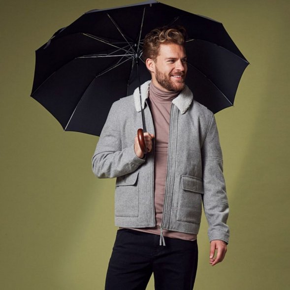 Зонт складной Magnum Auto, черный 