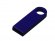 USB 2.0-флешка на 16 Гб с мини чипом и круглым отверстием, синий 