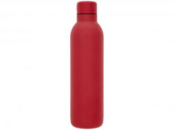 Спортивная бутылка Thor с вакуумной изоляцией объемом 510 мл, красный