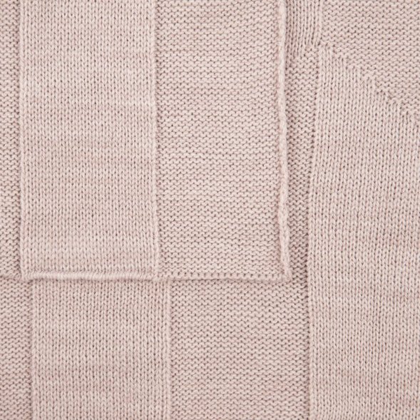 Плед Rombus, бежевый меланж 