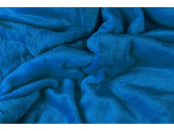 Плед мягкий флисовый Fancy, индиго 