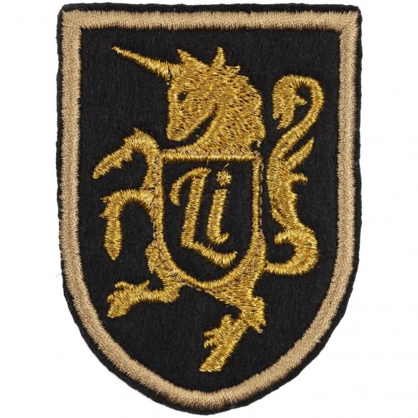 Шеврон вышивной на заказ Lambda, M 