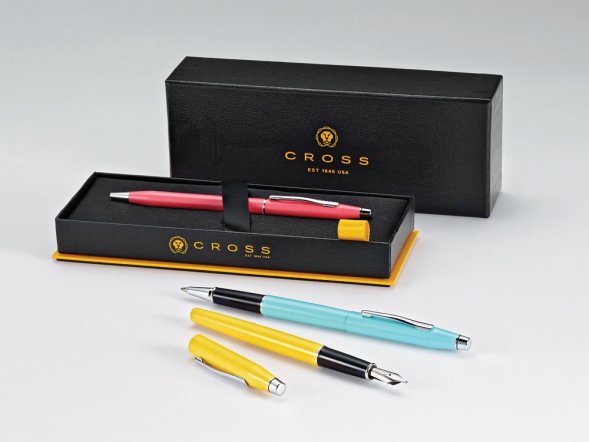 Перьевая ручка Cross Classic Century Aquatic Sea Lacquer, голубой 