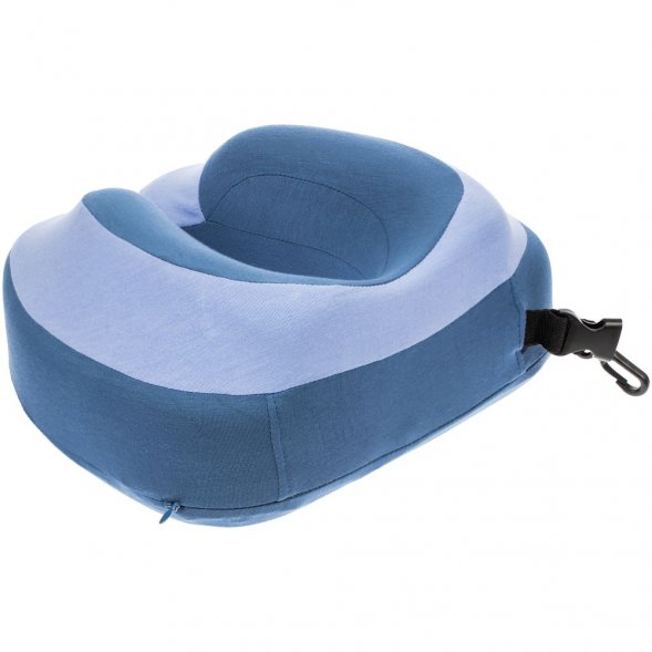 Дорожная подушка Piligrim, голубая 
